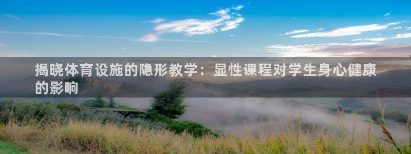 意昂体育3平台注册要钱吗：揭晓体育设施的隐形教学：显