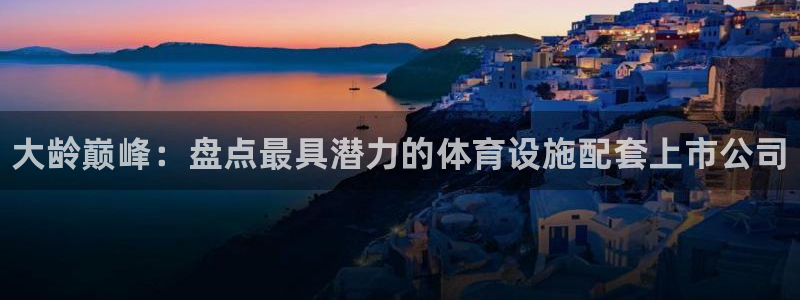 意昂3娱乐：大龄巅峰：盘点最具潜力的体育设施配套上市公司 